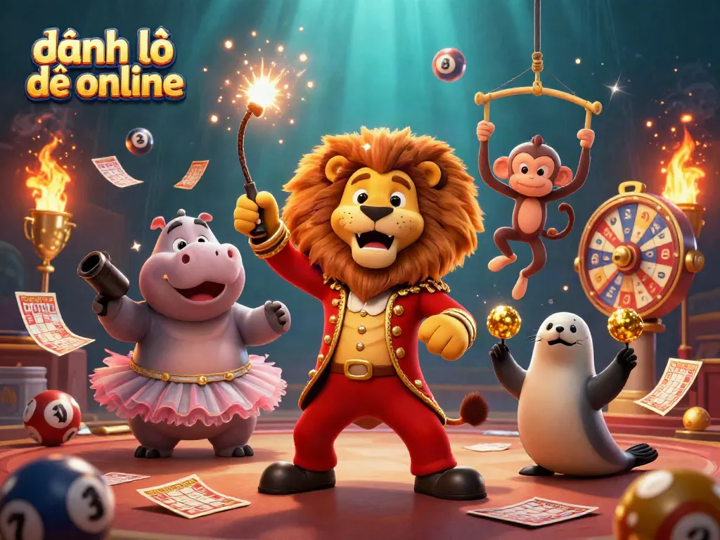 Engage in thrilling đánh lô đề online gameplay with fun characters and dynamic elements galore.