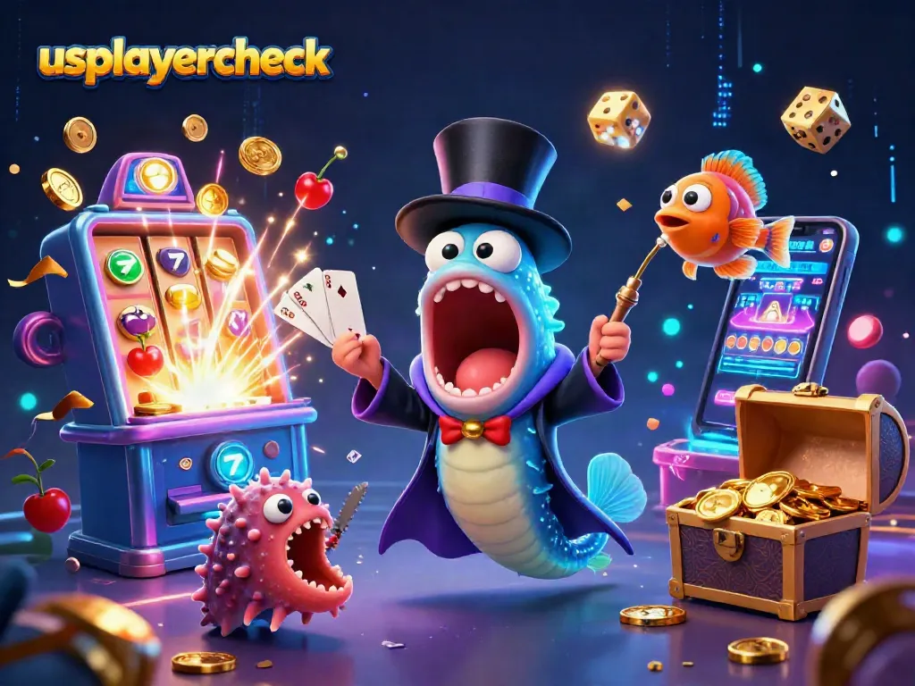 Experience the thrilling magic of gaming with usplayercheck's vibrant casino scene.
