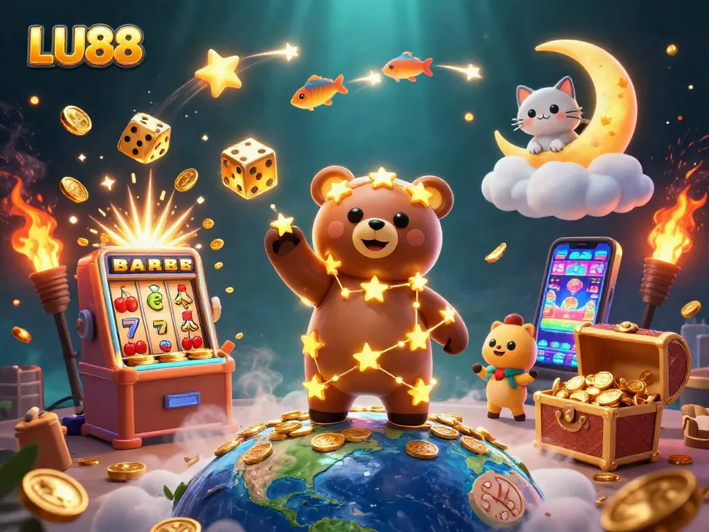 LU88 engages players in a vibrant slot machine explosion filled with adventure and excitement.