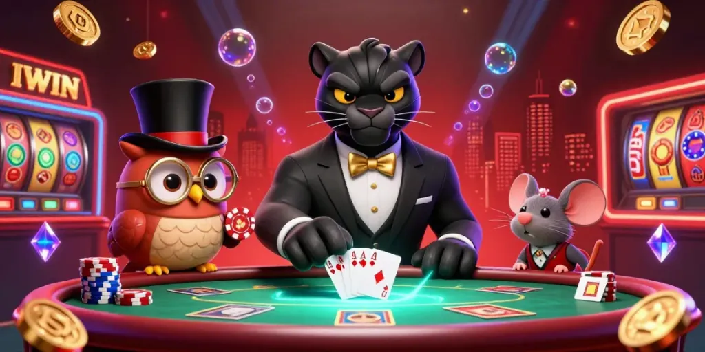 IWIN delivers thrilling casino experiences with vibrant characters and dynamic gaming elements.