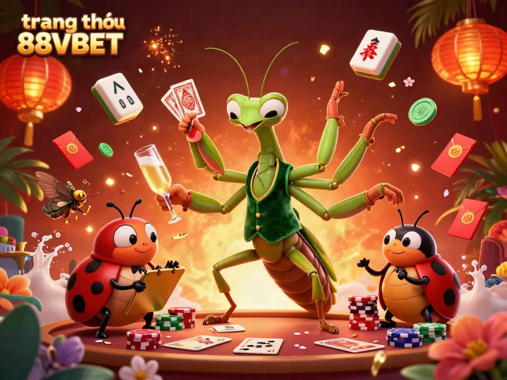 Engaging scene showcasing gameplay at trang chủ 88VBET with 3D animated characters in a vibrant casino.