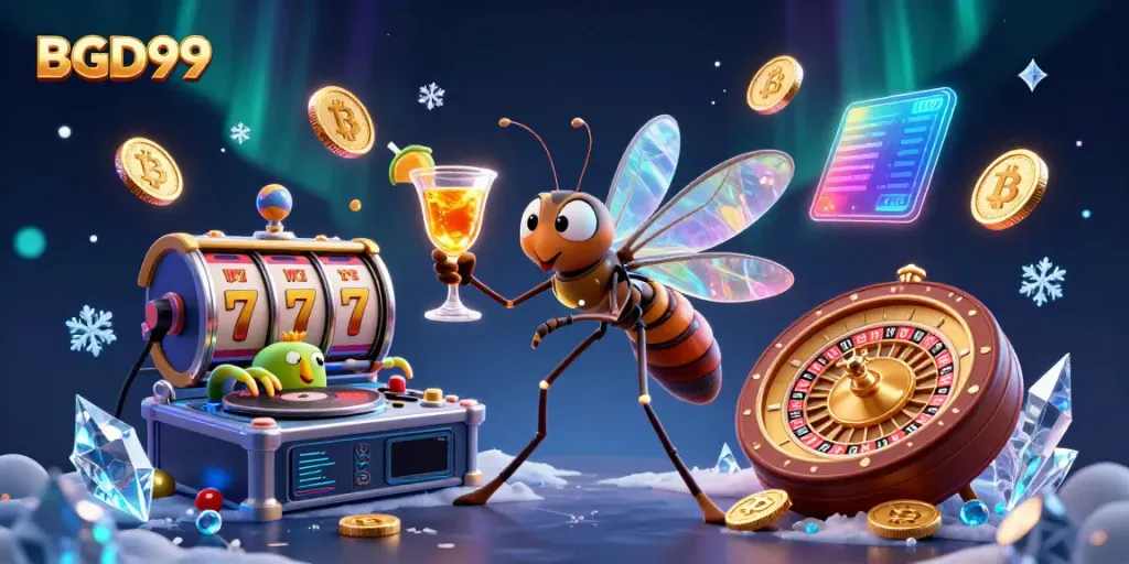 Experience the thrill of BGD99 casino gaming with vibrant 3D characters and exciting gaming elements in action.