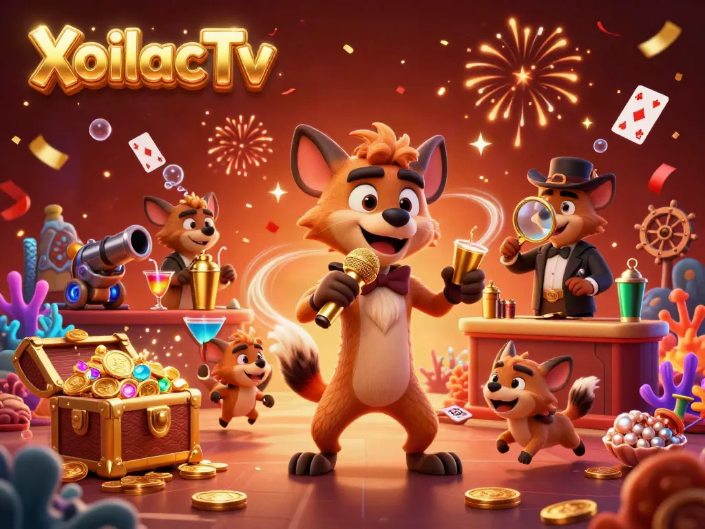 XoilacTv brings excitement as hyenas entertain in a vibrant casino club scene.