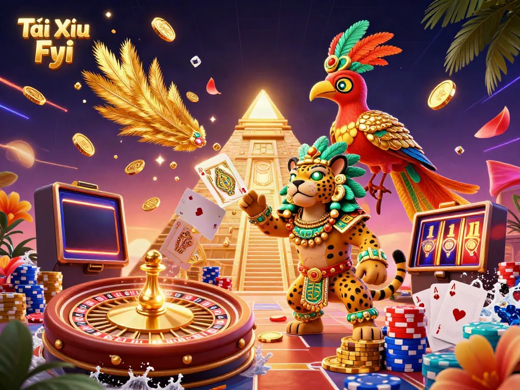 Tài Xỉu Fyi explores a vibrant Mayan-themed casino filled with treasure and excitement.