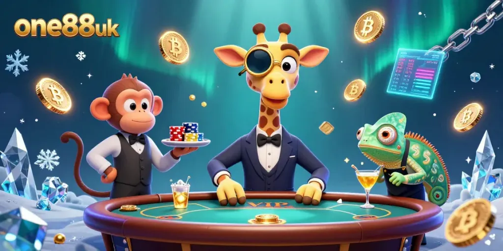 Explore exciting gaming action at one88uk with colorful characters and vibrant casino themes.